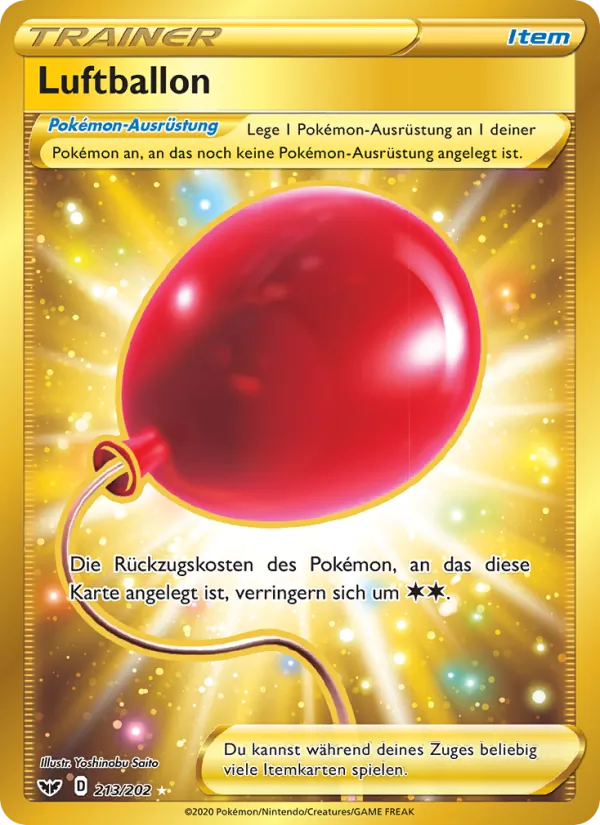 Luftballon (Schwert & Schild #213/202)