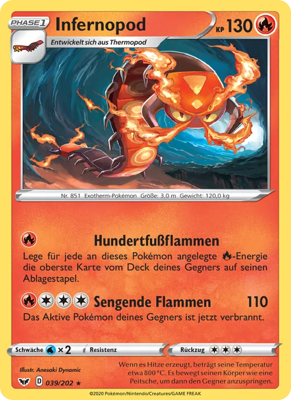 Infernopod (Sword & Shield #39/202)