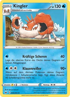 Kingler (Schwert & Schild #44/202)