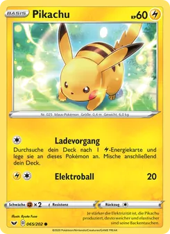 Pikachu (Schwert & Schild #65/202)