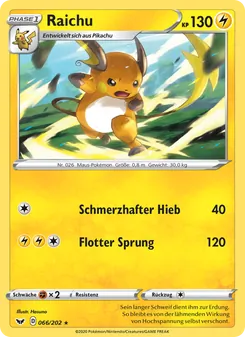 Raichu (Schwert & Schild #66/202)