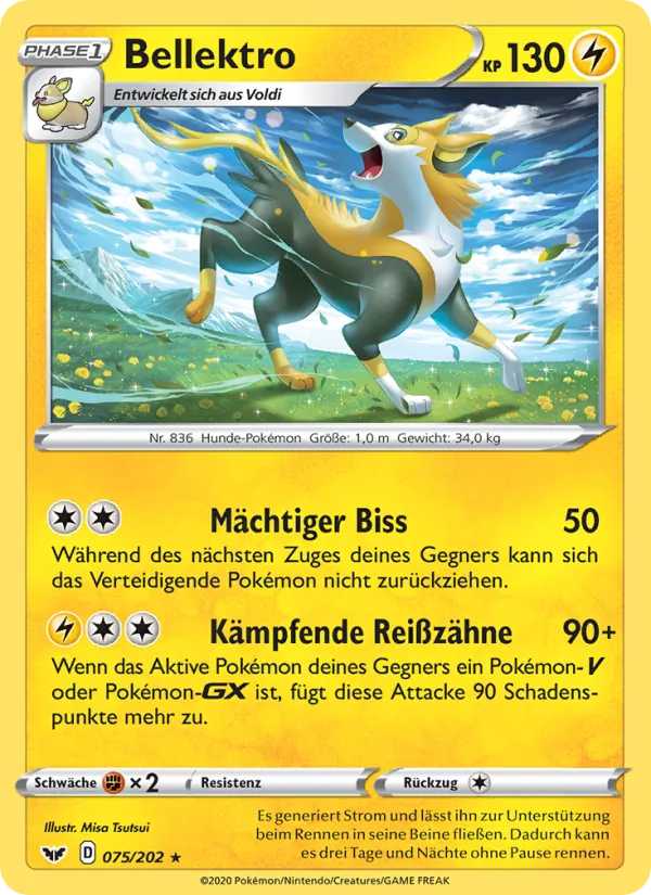 Bellektro (Sword & Shield #75/202)