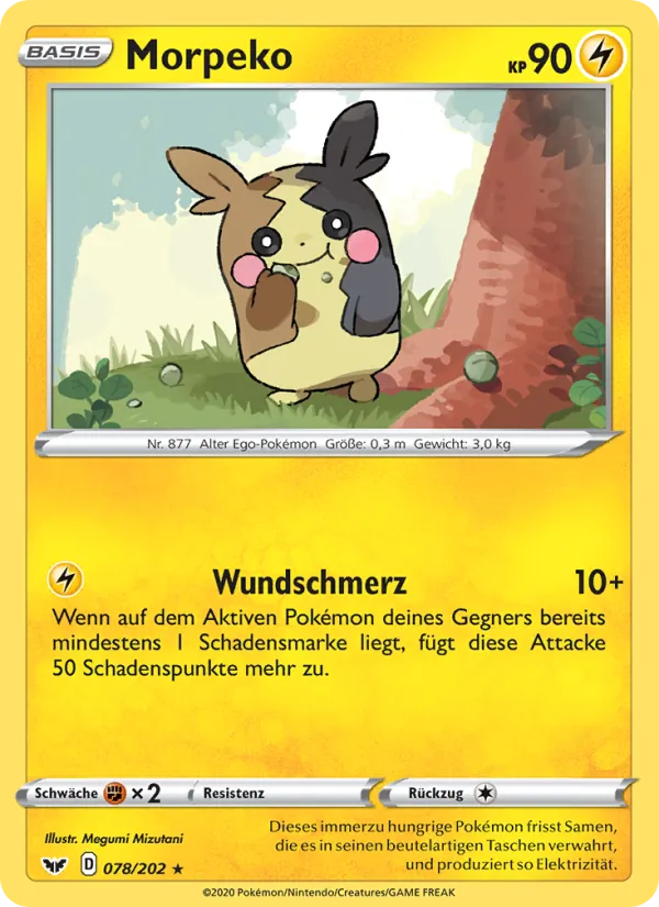 Morpeko (Schwert & Schild #78/202)