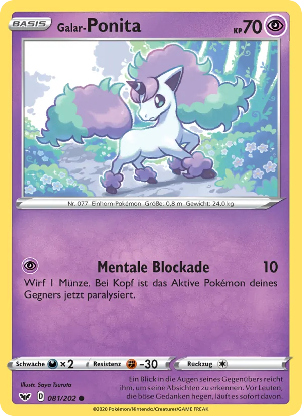Galar-Ponita (Sword & Shield #81/202)
