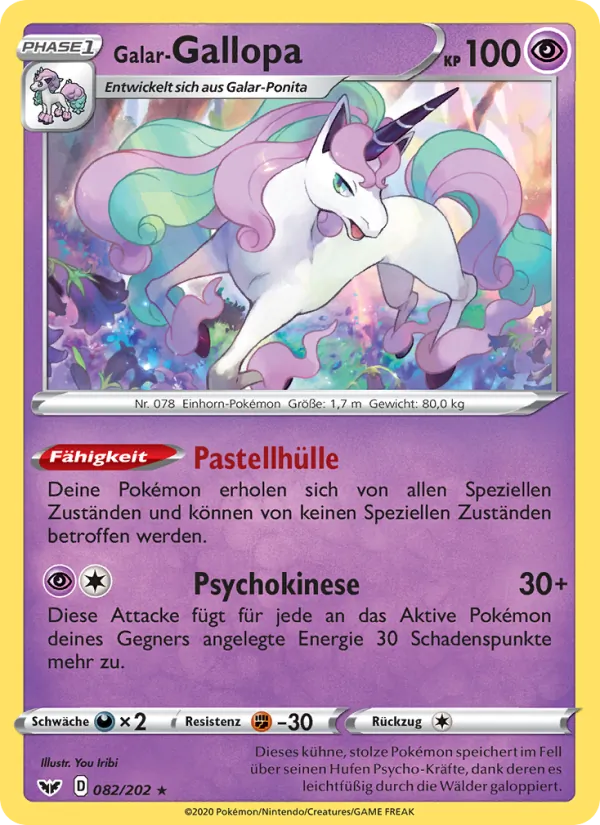 Galar-Gallopa (Schwert & Schild #82/202)