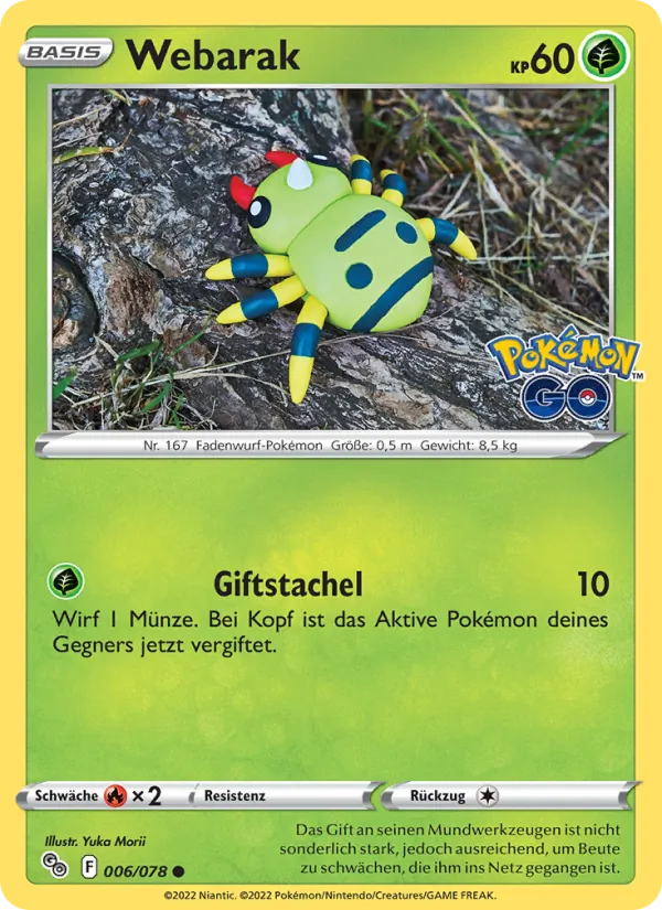 Webarak (Pokémon GO #006/78)