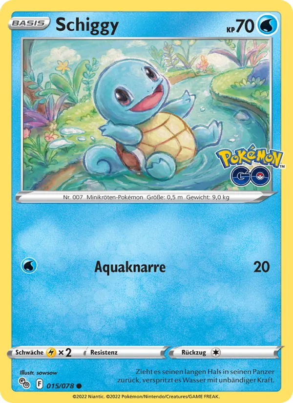 Schiggy (Pokémon GO #015/78)