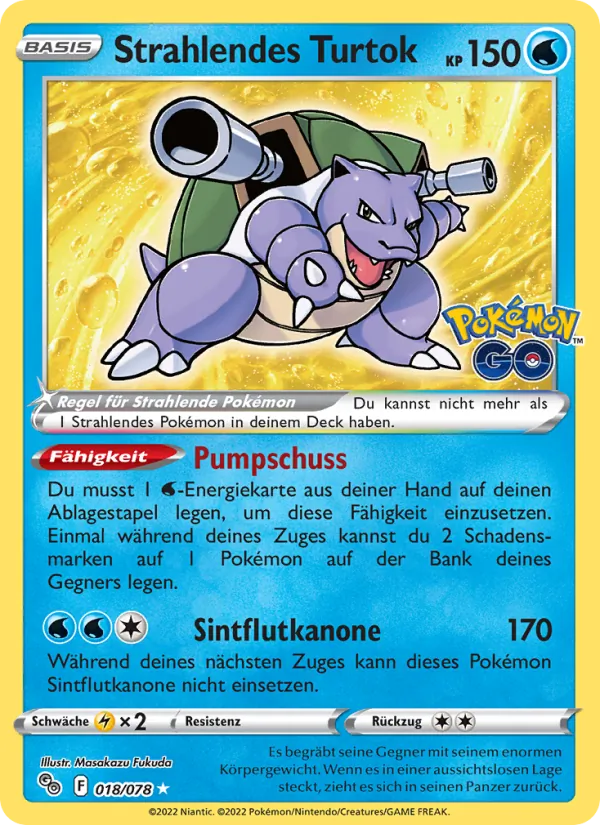 Strahlendes Turtok (Pokémon GO #018/78)