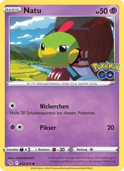 Natu (Pokémon GO #032/78)