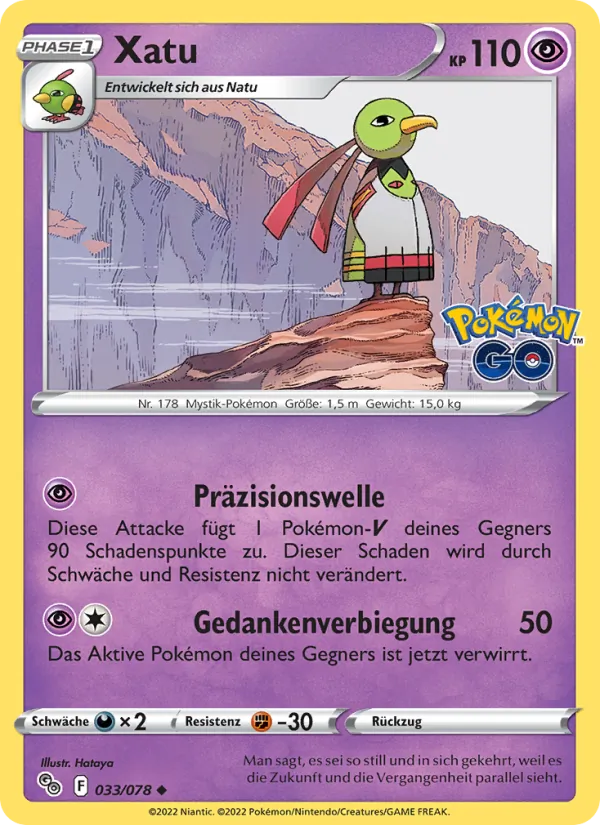 Xatu (Pokémon GO #033/78)
