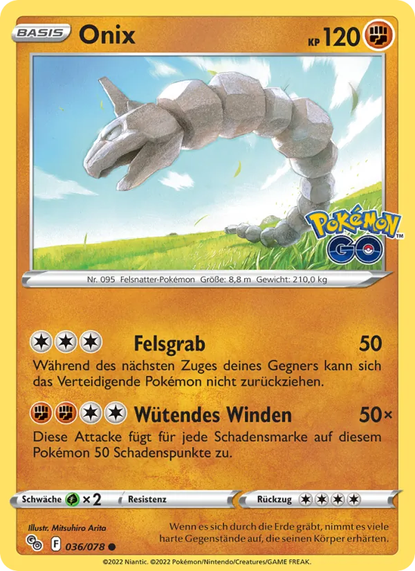 Onix (Pokémon GO #036/78)