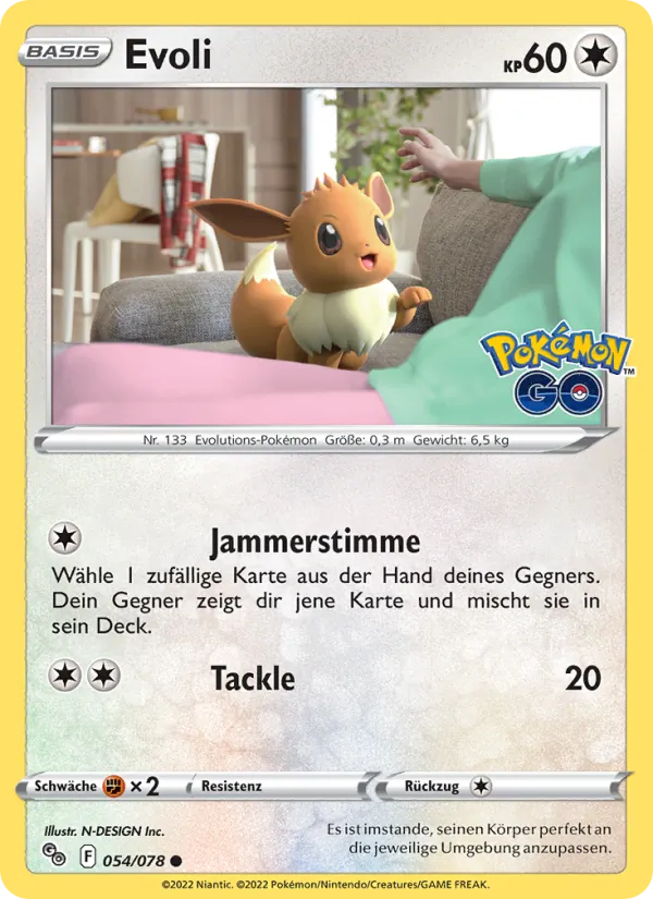 Evoli (Pokémon GO #054/78)