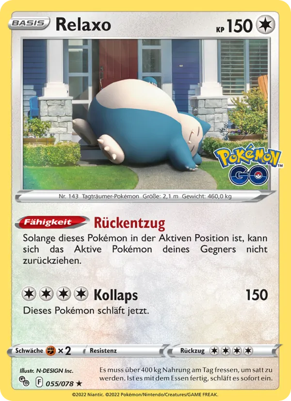 Relaxo (Pokémon GO #055/78)