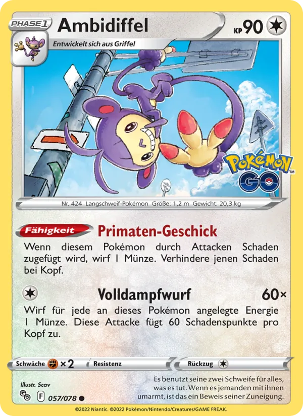 Ambidiffel (Pokémon GO #057/78)