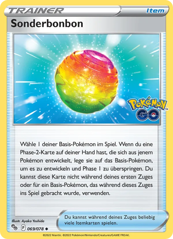 Sonderbonbon (Pokémon GO #069/78)