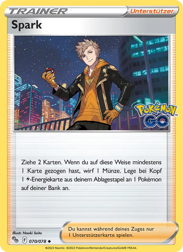 Spark (Pokémon GO #070/78)