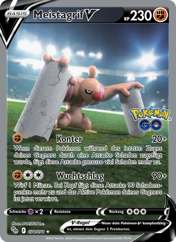Meistagrif V (Pokémon GO #074/78)