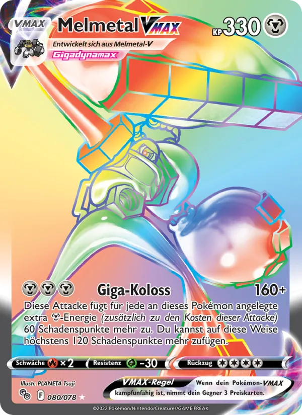 Melmetal VMAX (Pokémon GO #080/78)