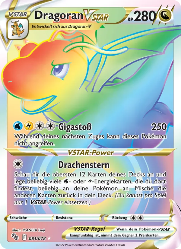 Dragoran VSTAR (Pokémon GO #081/78)