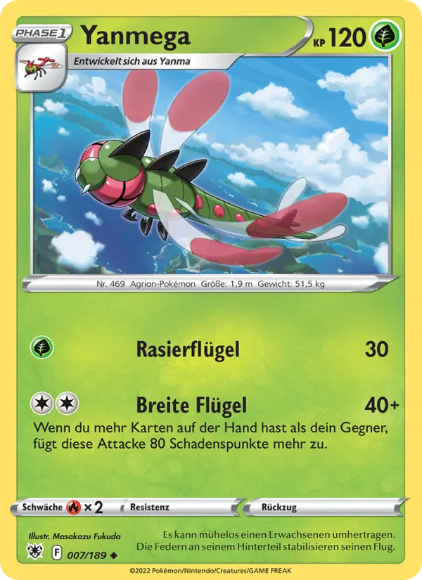 Yanmega (Astralglanz #007/189)