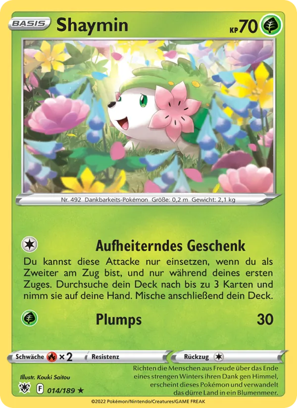 Shaymin (Astralglanz #014/189)