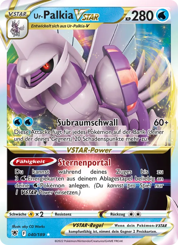 Ur-Palkia VSTAR (Astralglanz #040/189)