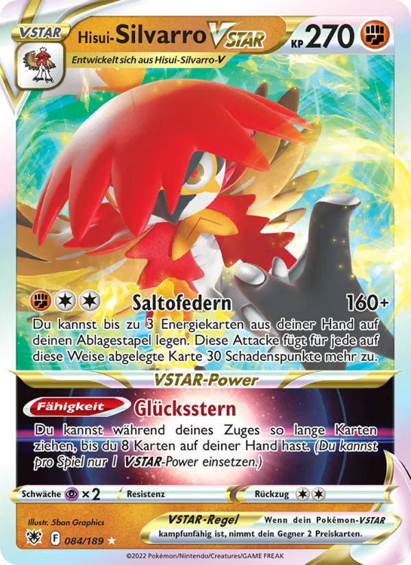 Hisui-Silvarro VSTAR (Astralglanz #084/189)