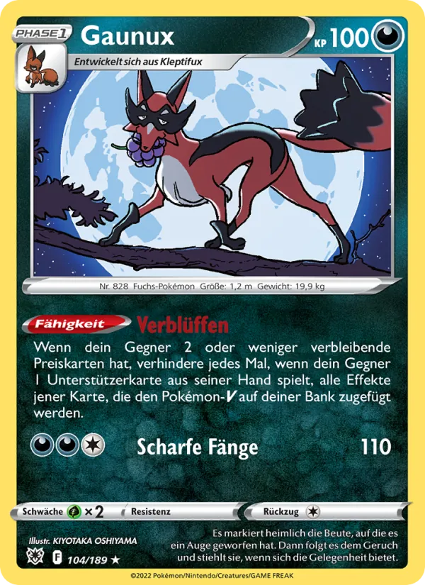 Gaunux (Astralglanz #104/189)