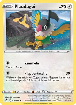 Plaudagei (Astralglanz #129/189)