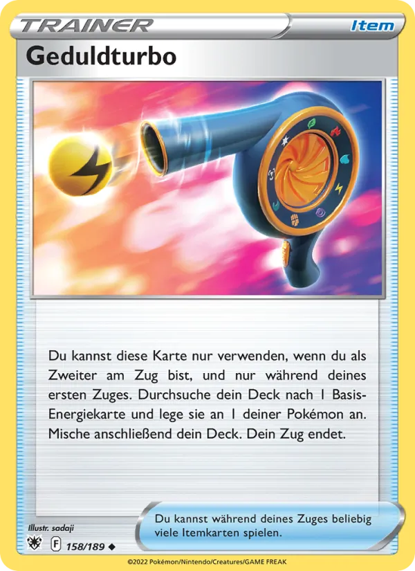 Geduldturbo (Astralglanz #158/189)