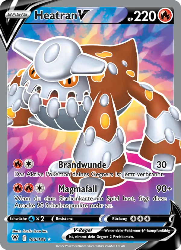 Heatran V (Astralglanz #165/189)