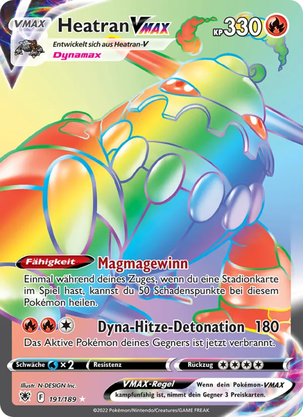 Heatran VMAX (Astralglanz #191/189)