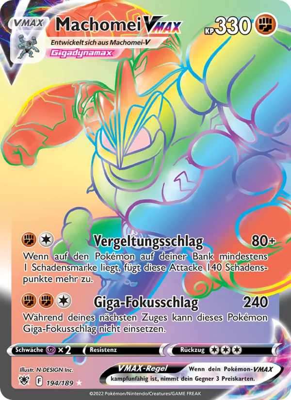 Machomei VMAX (Astralglanz #194/189)