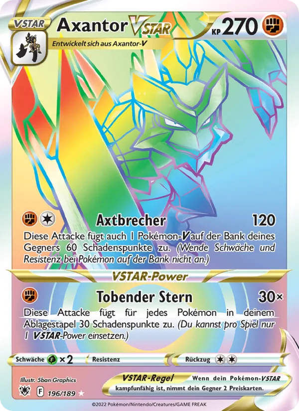 Axantor VSTAR (Astralglanz #196/189)