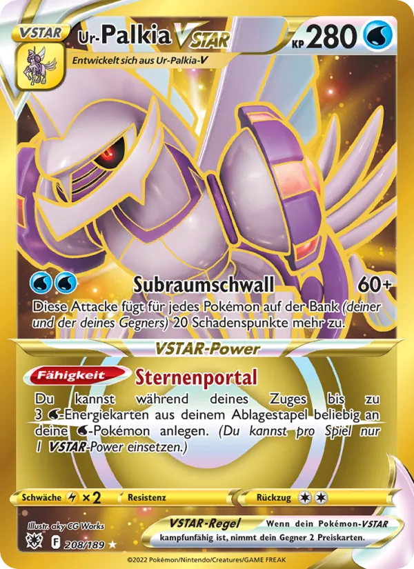 Ur-Palkia VSTAR (Astralglanz #208/189)