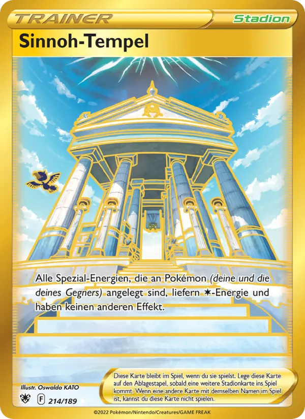 Sinnoh-Tempel (Astral Radiance #214/189)