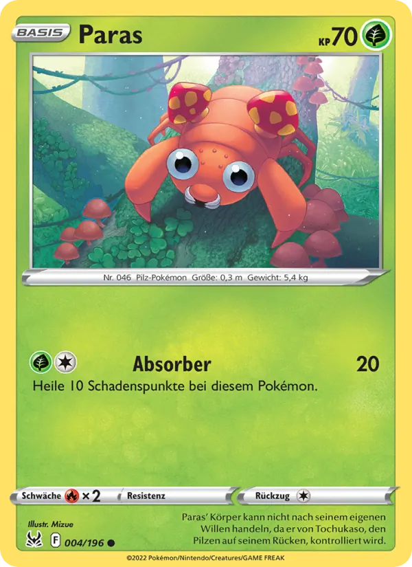 Paras (Verlorener Ursprung #004/196)