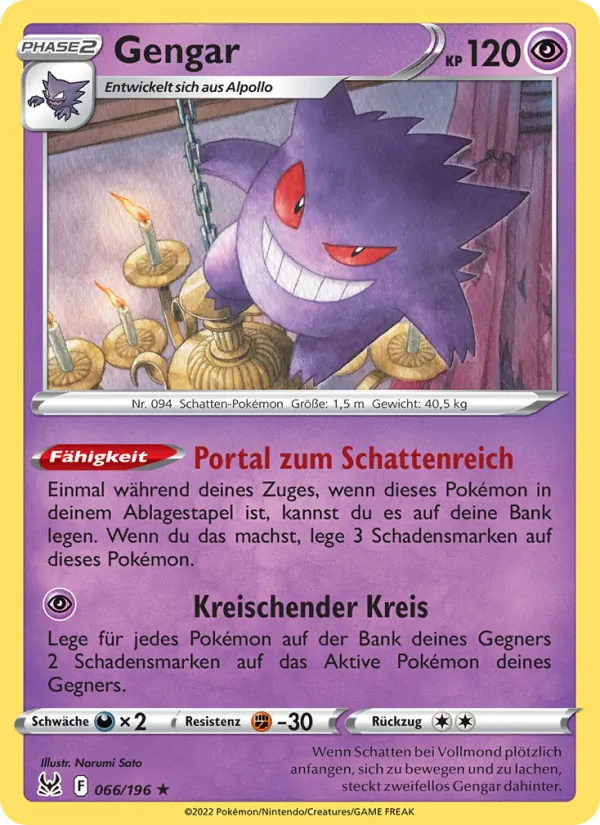 Gengar (Verlorener Ursprung #066/196)