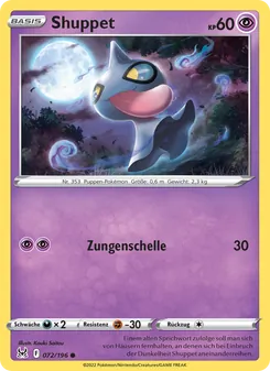 Shuppet (Verlorener Ursprung #072/196)