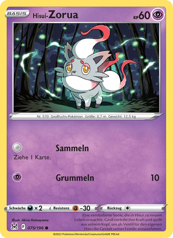 Hisui-Zorua (Lost Origin #075/196)