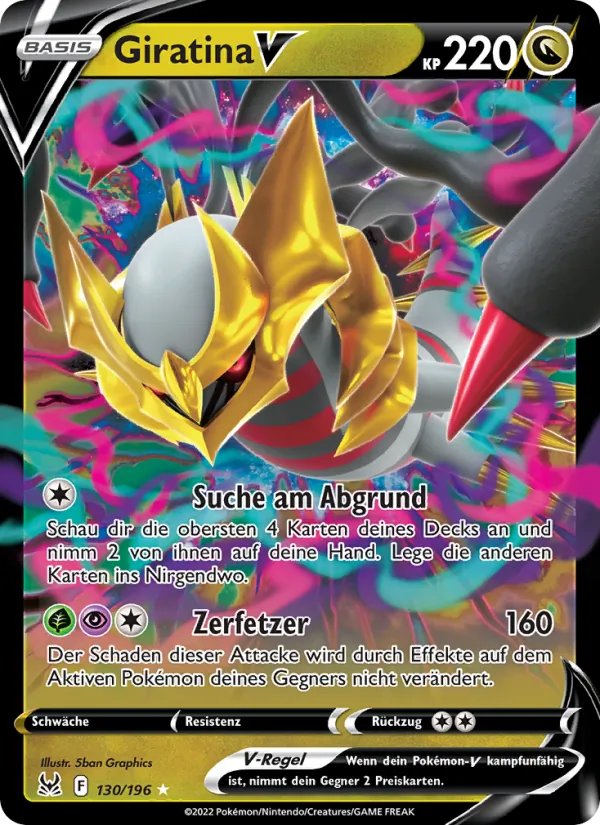 Giratina V (Verlorener Ursprung #130/196)