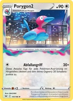 Porygon2 (Verlorener Ursprung #141/196)