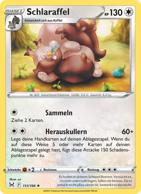 Schlaraffel (Verlorener Ursprung #151/196)