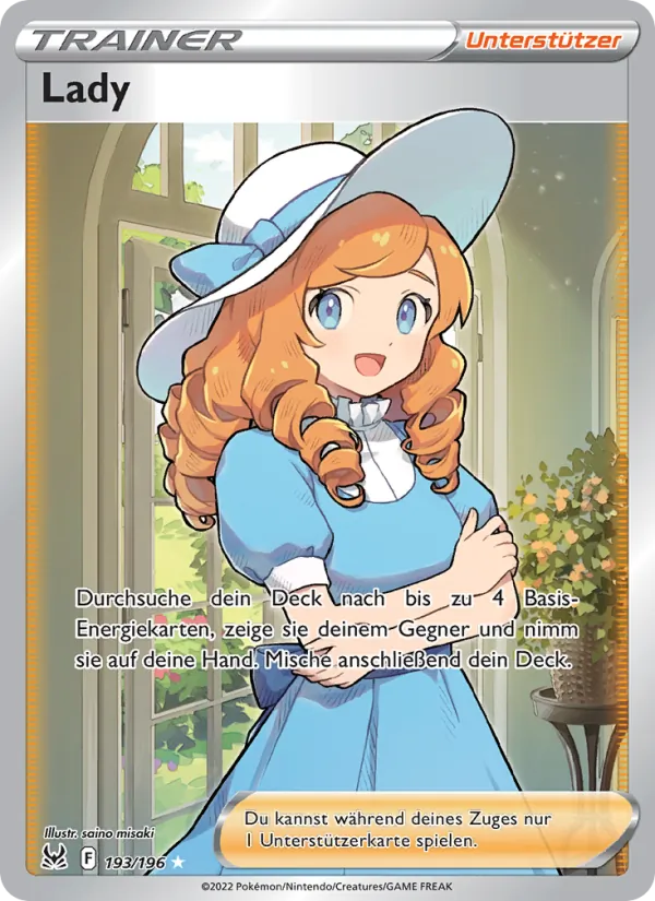 Lady (Lost Origin #193/196)