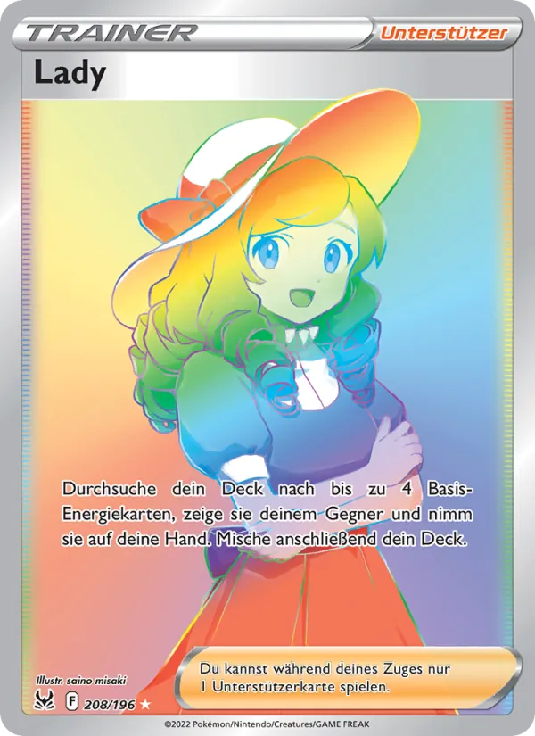Lady (Lost Origin #208/196)