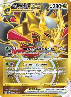 Giratina VSTAR (Verlorener Ursprung #212/196)