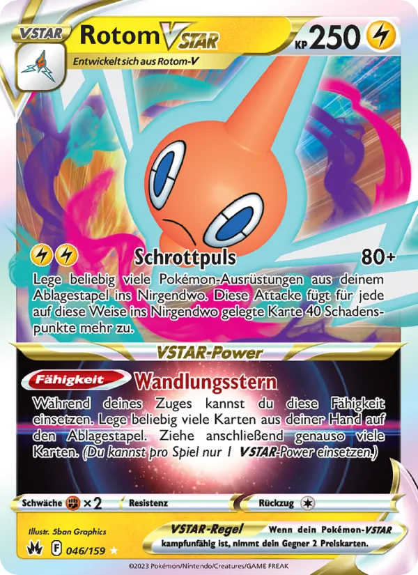 Rotom VSTAR (Zenit der Könige #046/159)