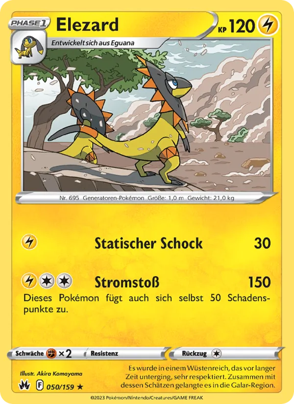 Elezard (Crown Zenith #050/159)