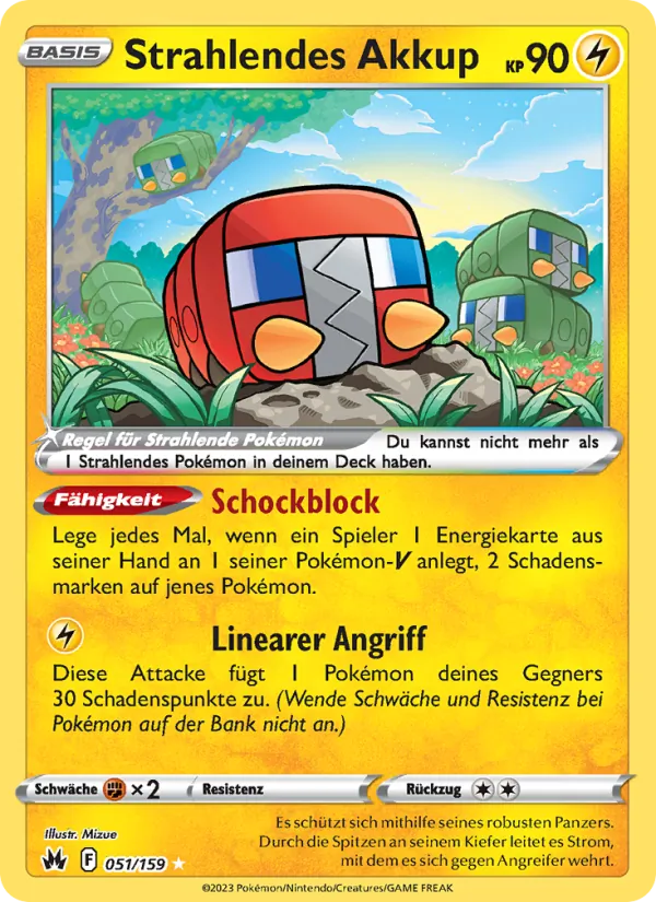 Strahlendes Akkup (Crown Zenith #051/159)
