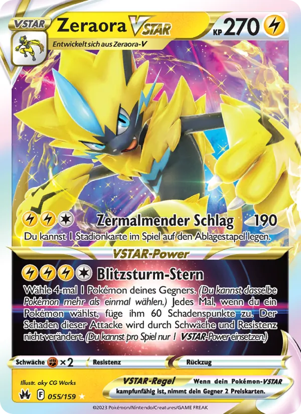 Zeraora VSTAR (Zenit der Könige #055/159)